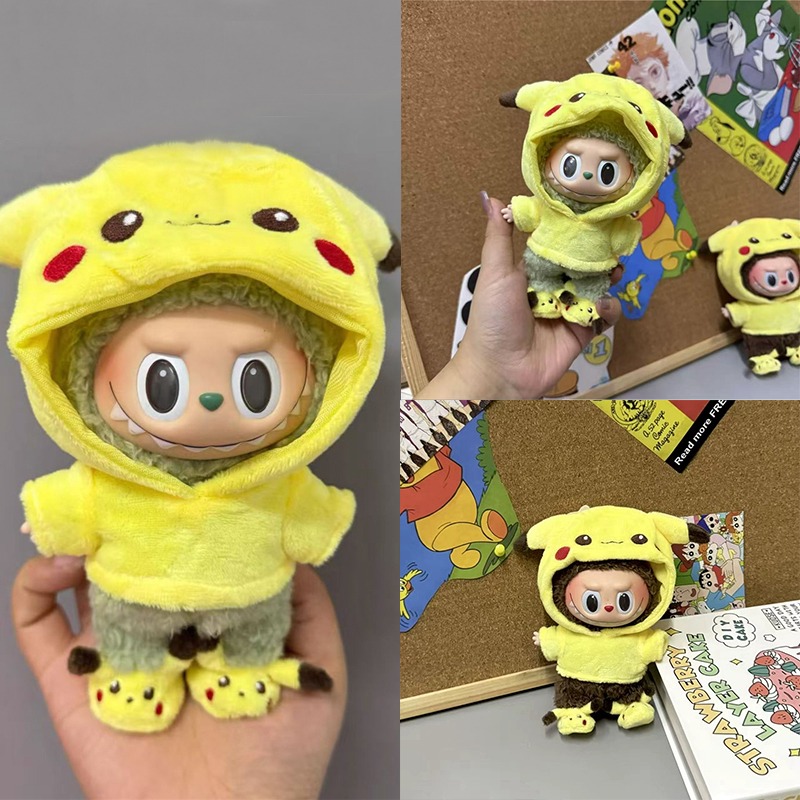 Baby Clothing Items - 15 17 سنتيمتر ل Labubu دمية
