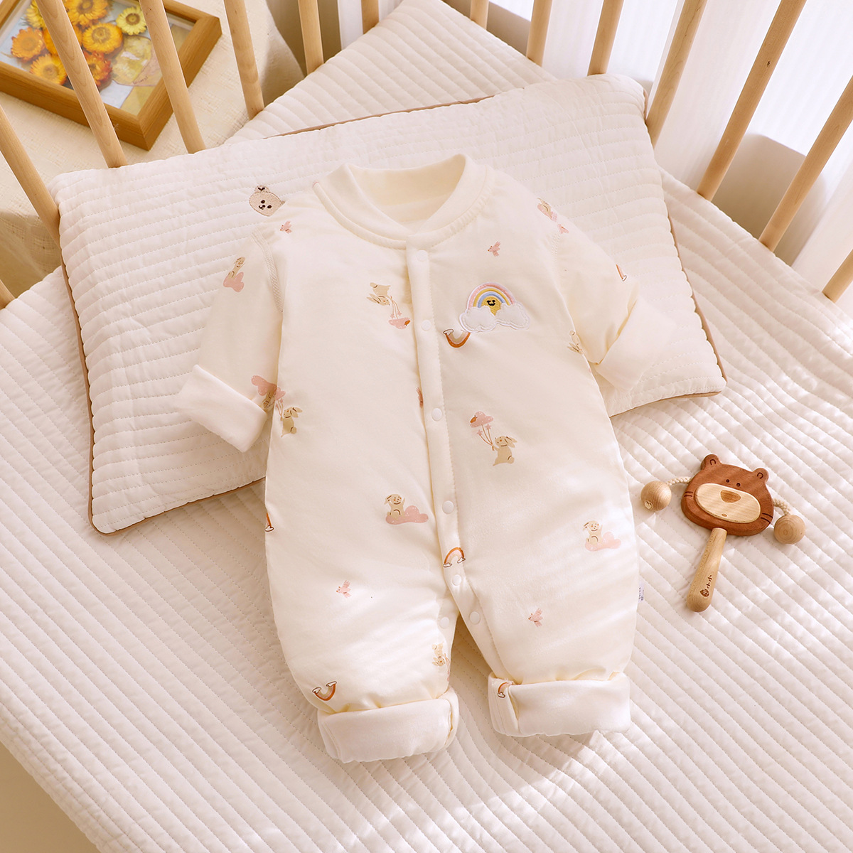 Baby Clothing Jack - ملابس أطفال سوميني، جاكيت مبطن متوسط