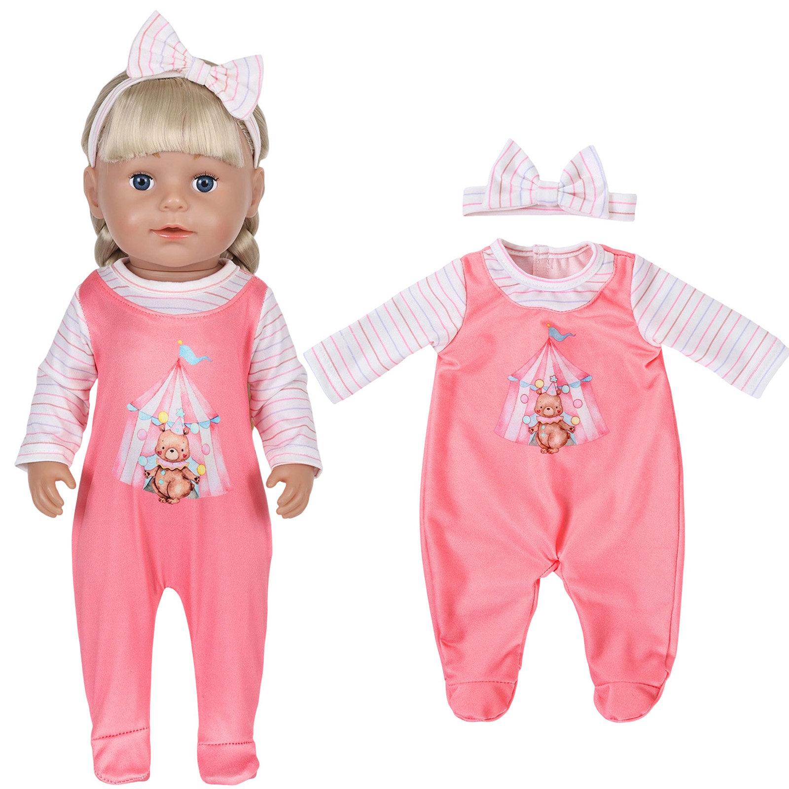 ملابس دمى للأطفال بحجم 16-18 ب - مراجعة Baby Clothing Items وسعره