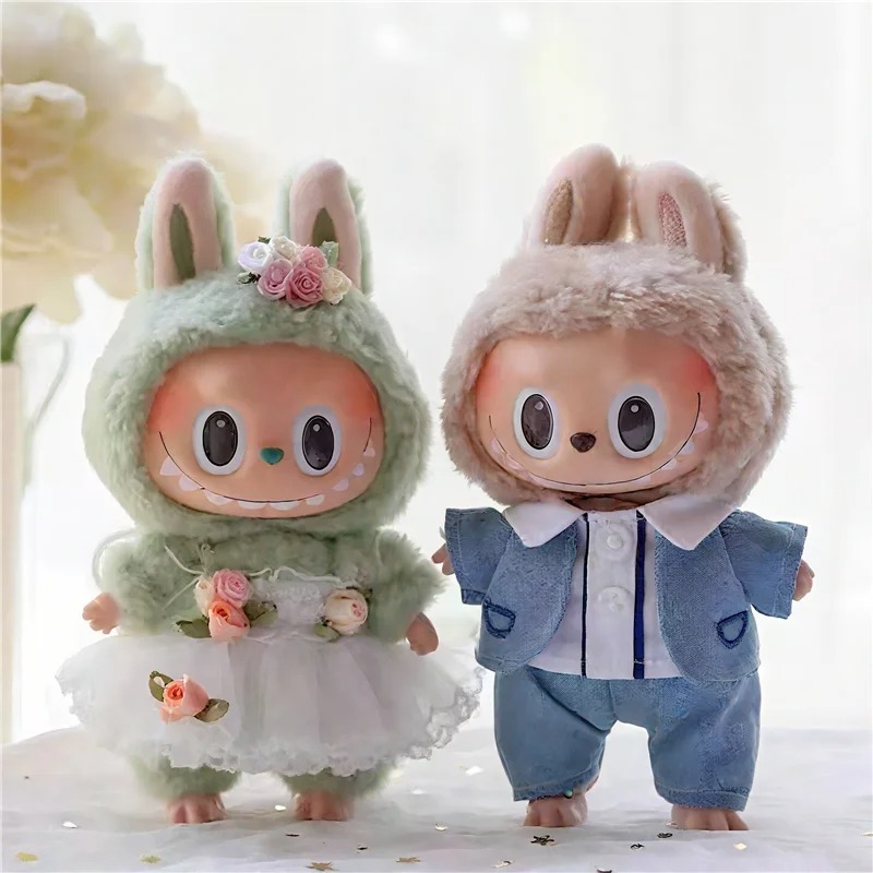 15 17 سنتيمتر ل Labubu دمية عش - مراجعة Baby Clothing Items وسعره