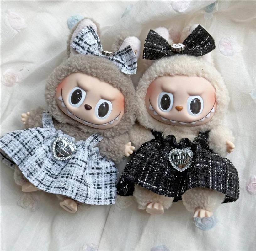 15 17 سنتيمتر لدمية Labubu تنو - مراجعة Baby Clothing Items وسعره