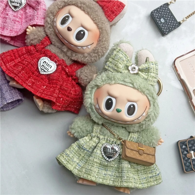 15 17 سنتيمتر لدمية Labubu تنو - مراجعة Baby Clothing Items وسعره