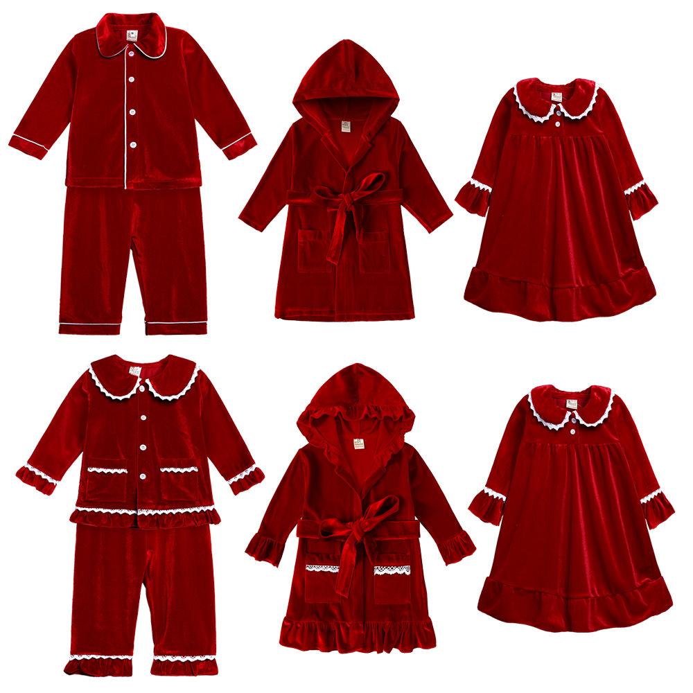 الأطفال عيد الميلاد pjs منامة  - مراجعة Baby Gown Nightwear وسعره