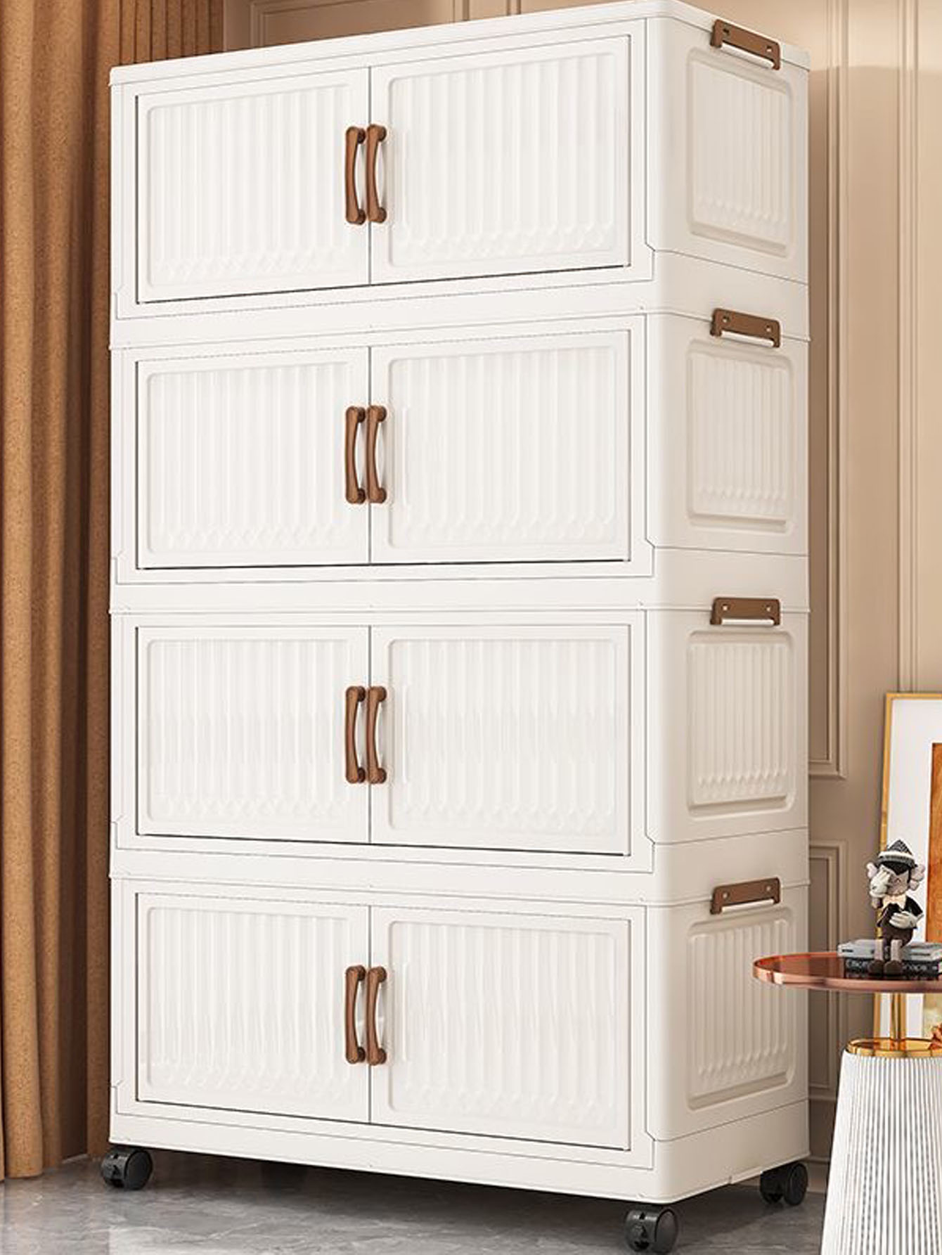 خزانة ملابس بلاستيكية متعددة ا - مراجعة Baby Clothing Cupboard وسعره