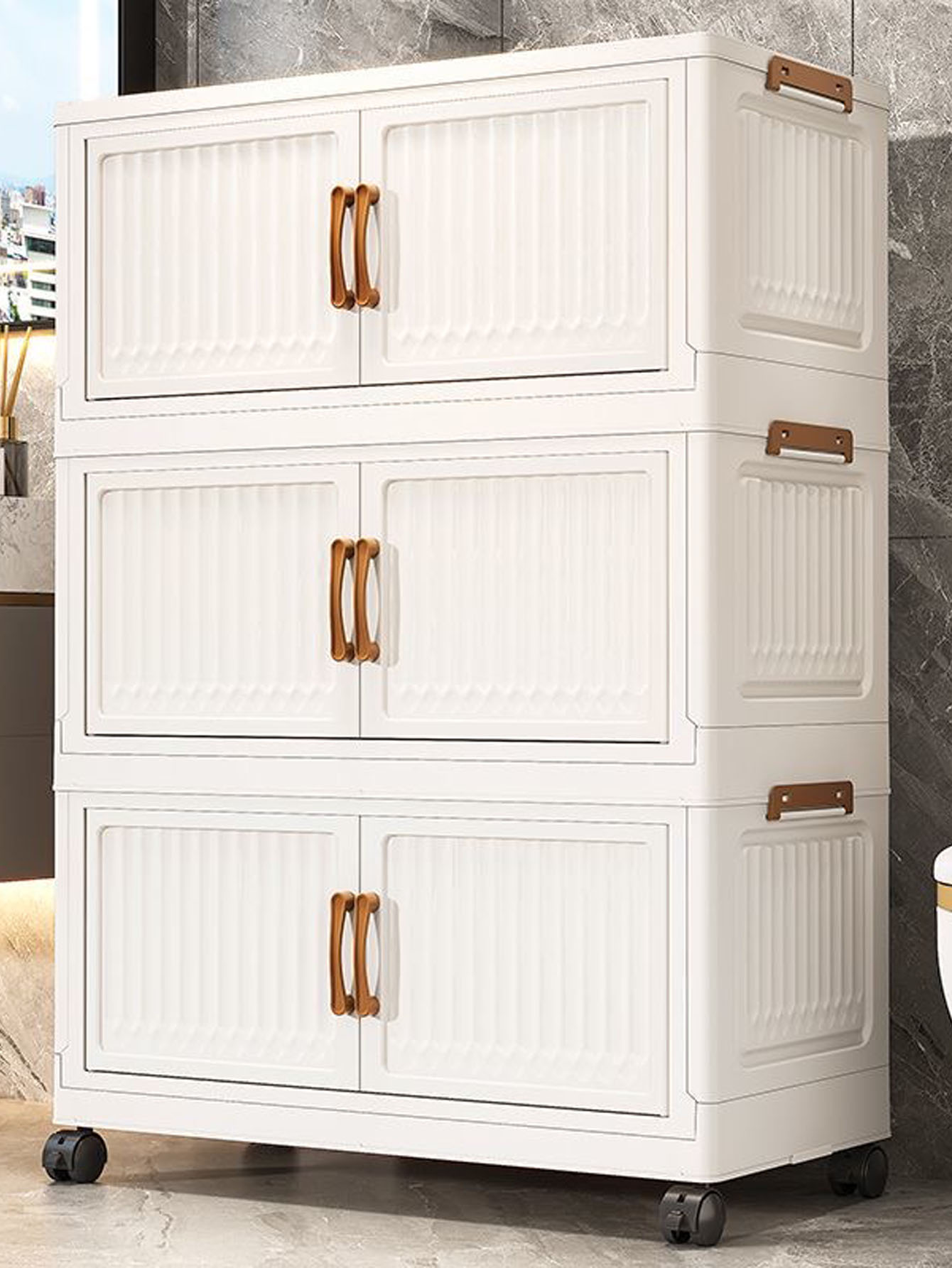 خزانة ملابس بلاستيكية متعددة ا - مراجعة Baby Clothing Cupboard وسعره