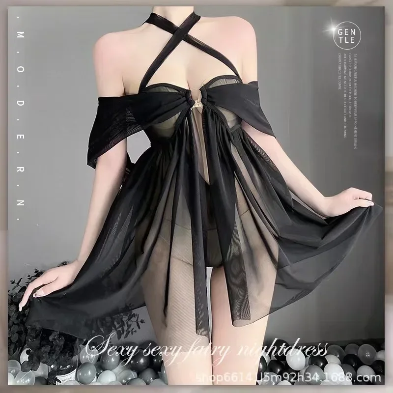 ملابس داخلية مثيرة فستان قصير  - مراجعة Baby Gown Nightwear وسعره
