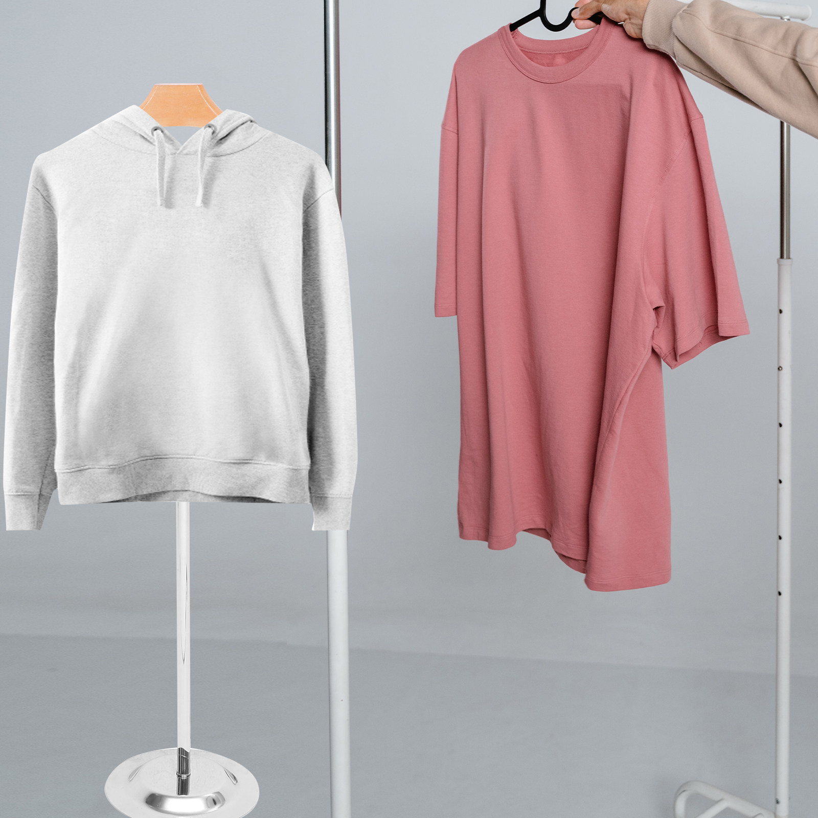حامل عرض قمصان قابل للتعديل من - مراجعة Baby Clothing Display Stand وسعره