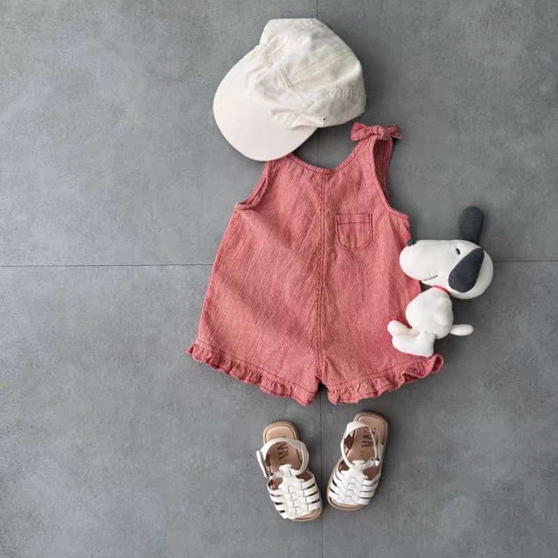 رومبير صيفي للبنات مع مريلة وش - مراجعة Baby Clothing Discount وسعره